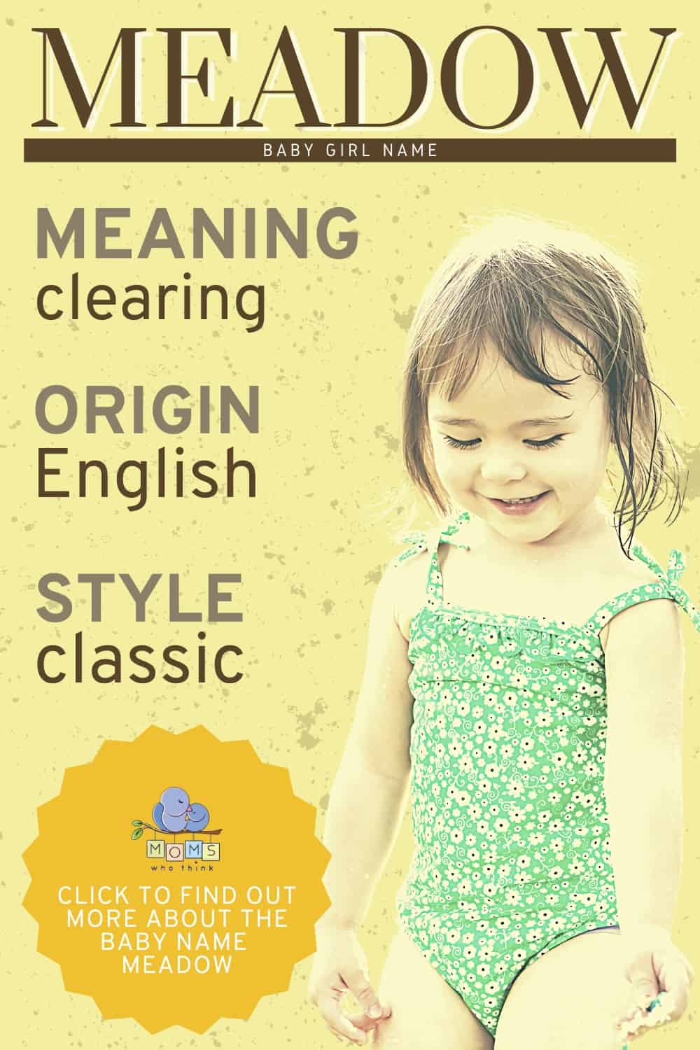 Meadow Name Meaning & Origin Middle Names for Meadow