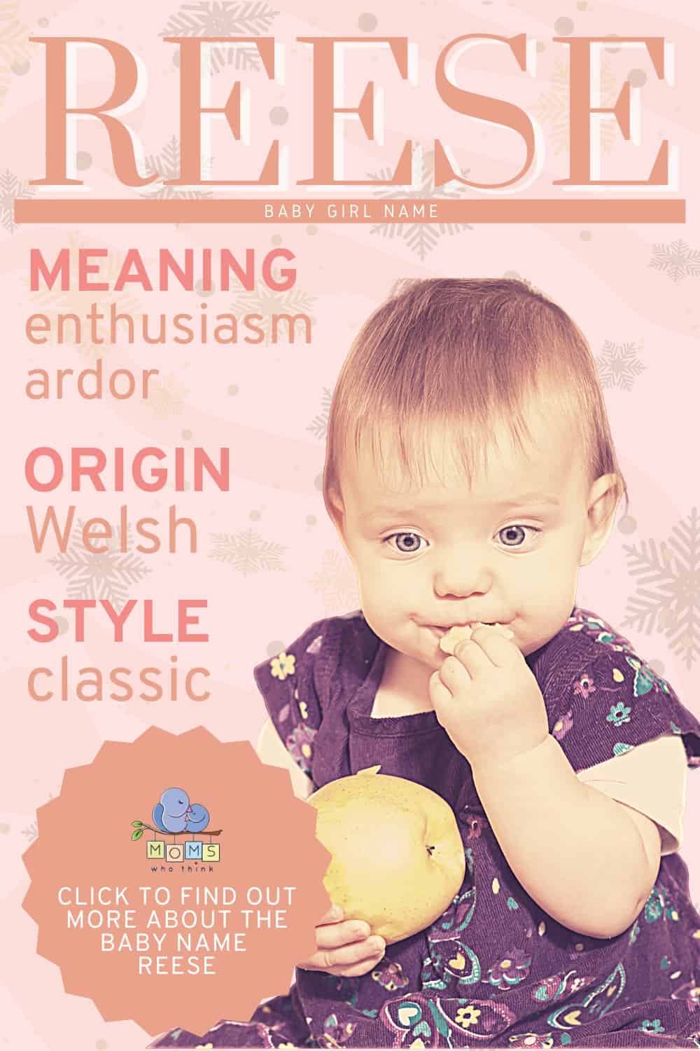 Reese Name Meaning & Origin Middle Names for Reese