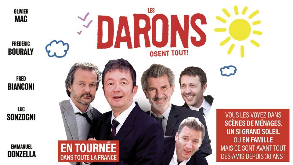 Jeu terminé! Gagnez vos places pour Les darons osent tout ! Mona FM