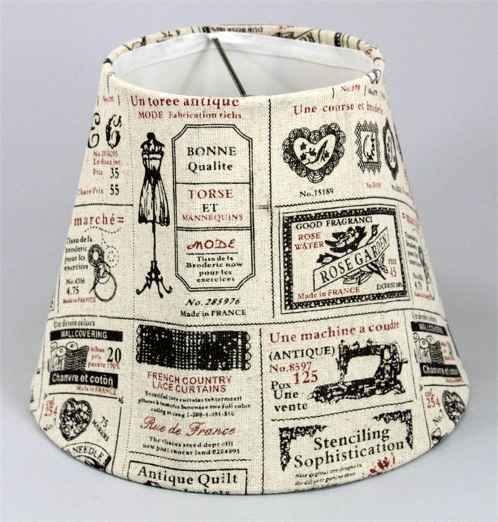 Sewing Pattern Lamp Shade SEWLS