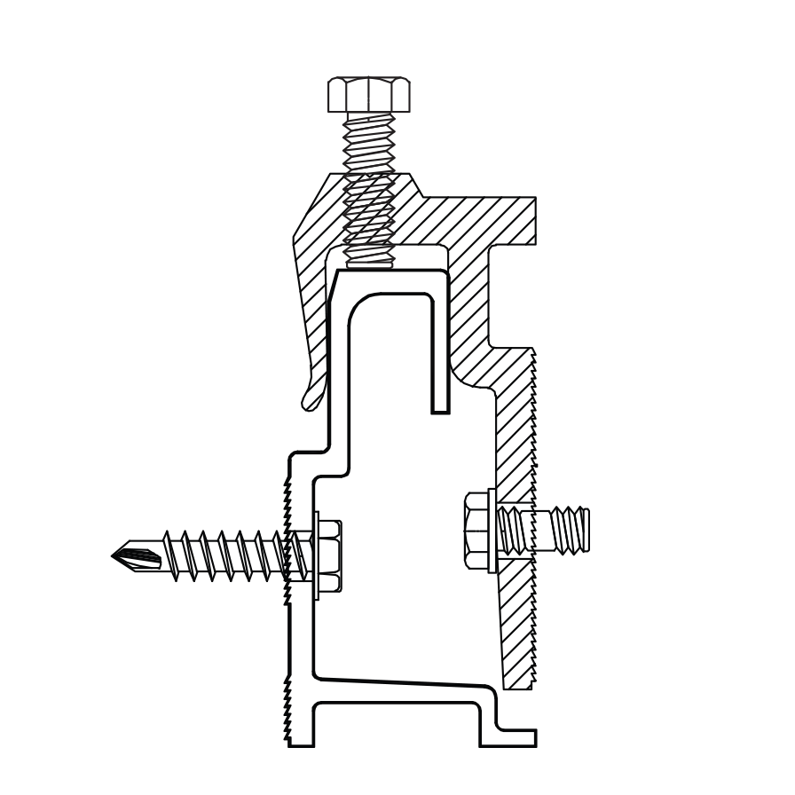Wall Brackets, Substructure & Components Monarch Metal