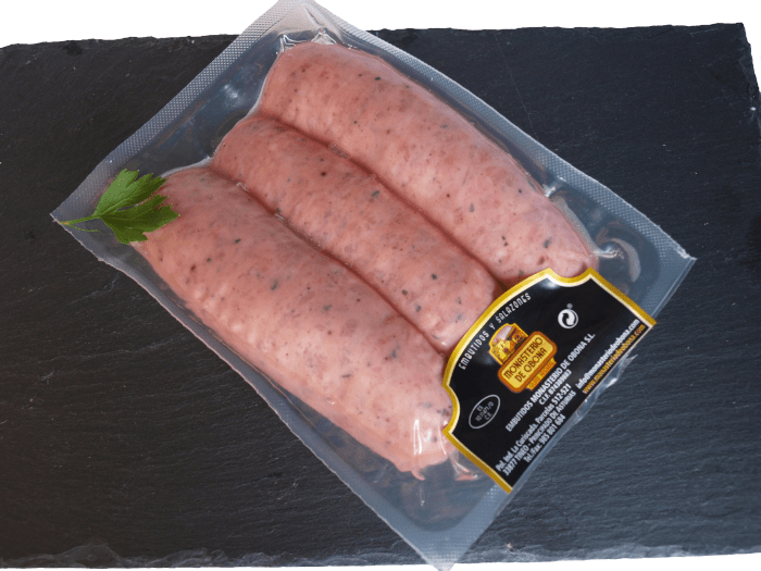 Chorizo criollo Embutidos Monasterio de Obona