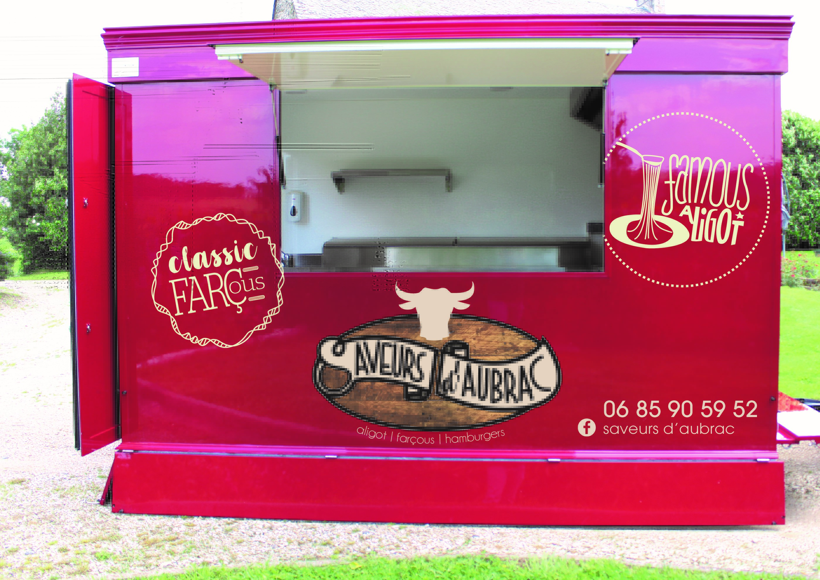 Remorque foodtruck Mon Camion Resto