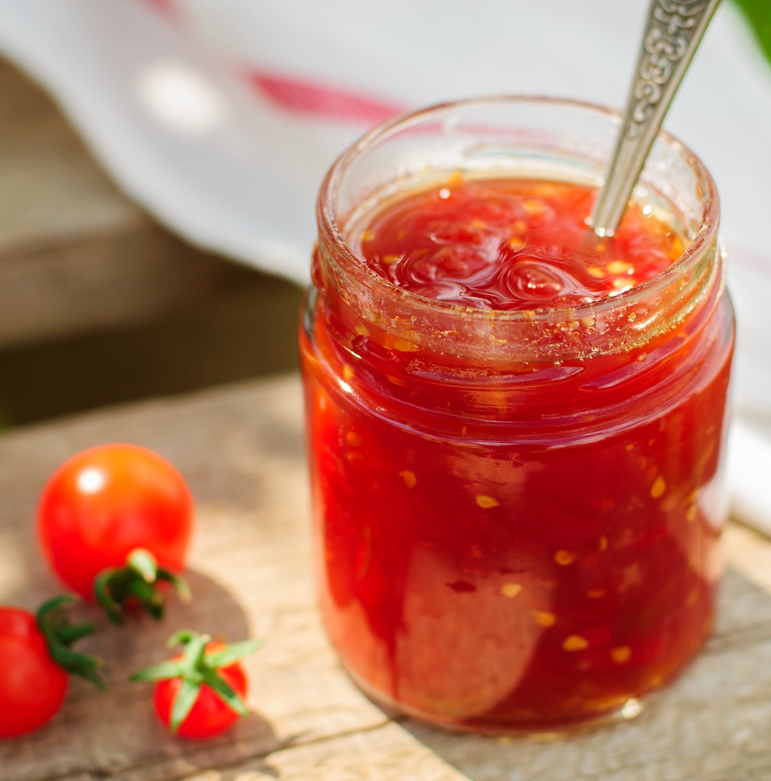 Savory Tomato Jam Meatless Monday
