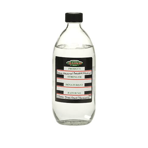 Extra Neutral Potable Alcohol 96 (made from sugar cane molasses