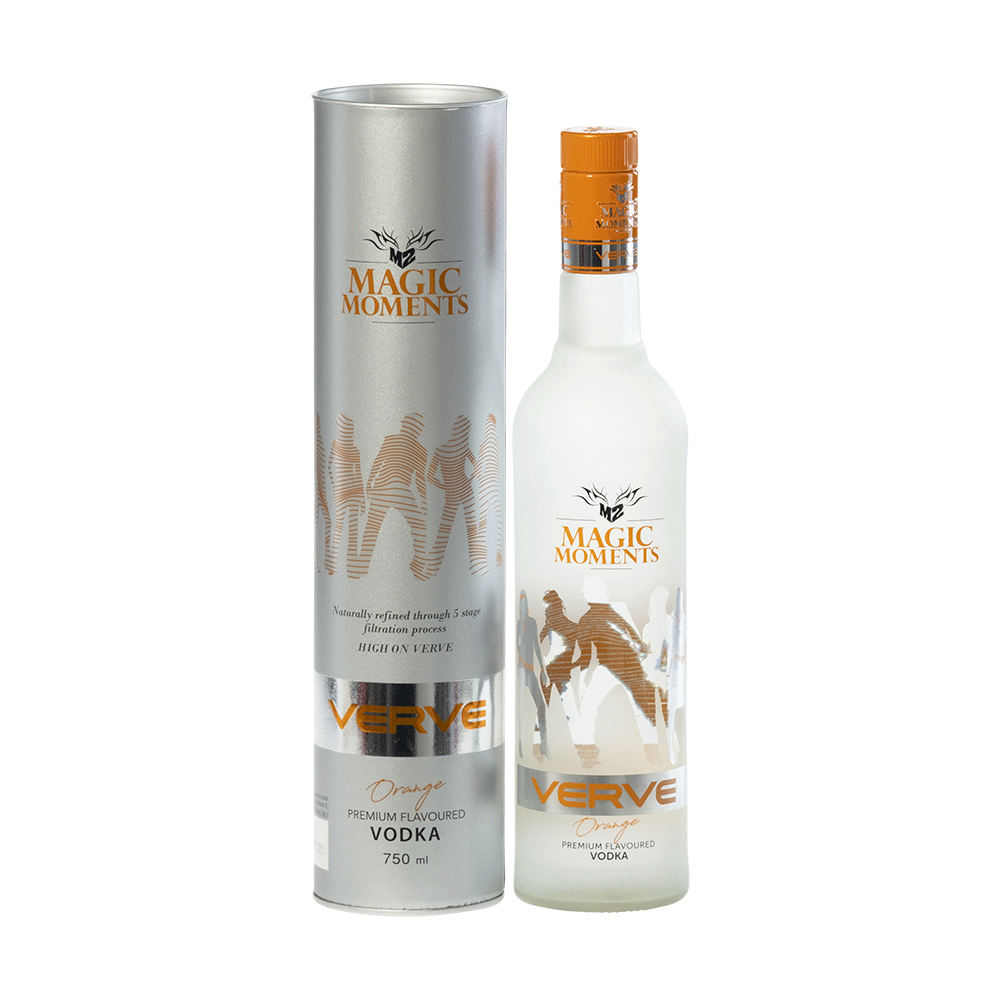 Magic Moments Verve Orange Premium Flavoured Vodka Gold Quality Award