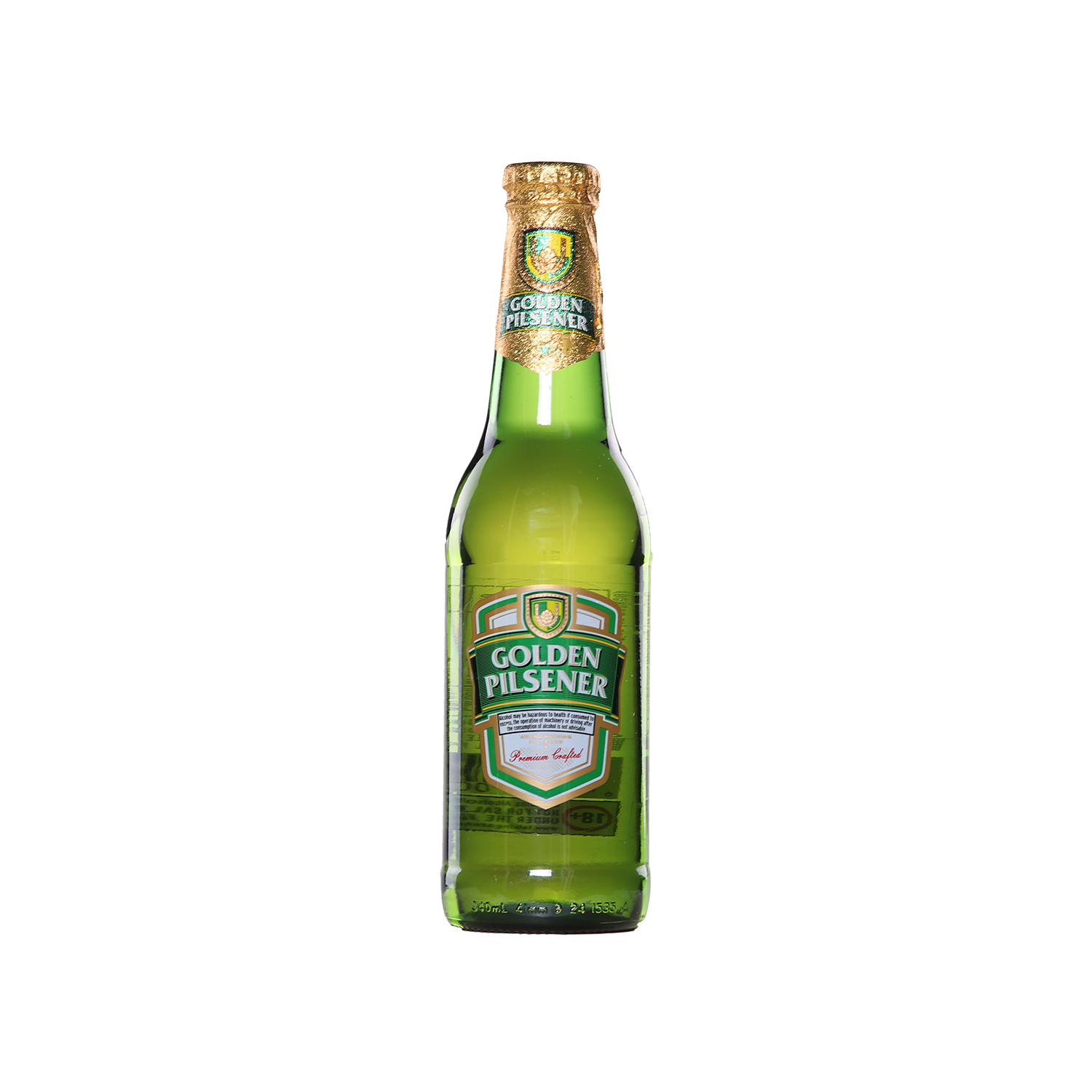 Golden Pilsener Lager Bronze Quality Award 2021 from Monde Selection