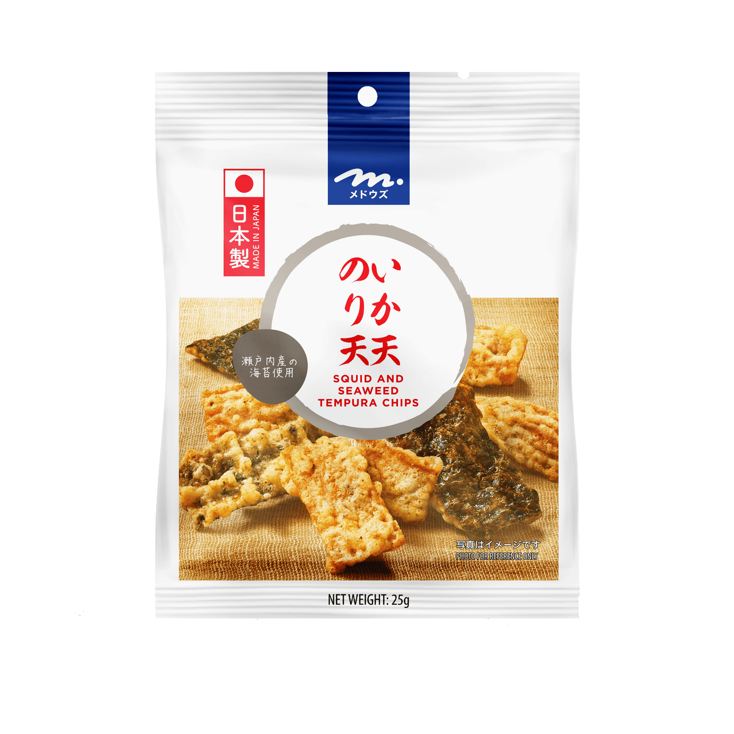 Fried Squid & Seaweed Tempura Chips 金奖 Monde Selection 2022