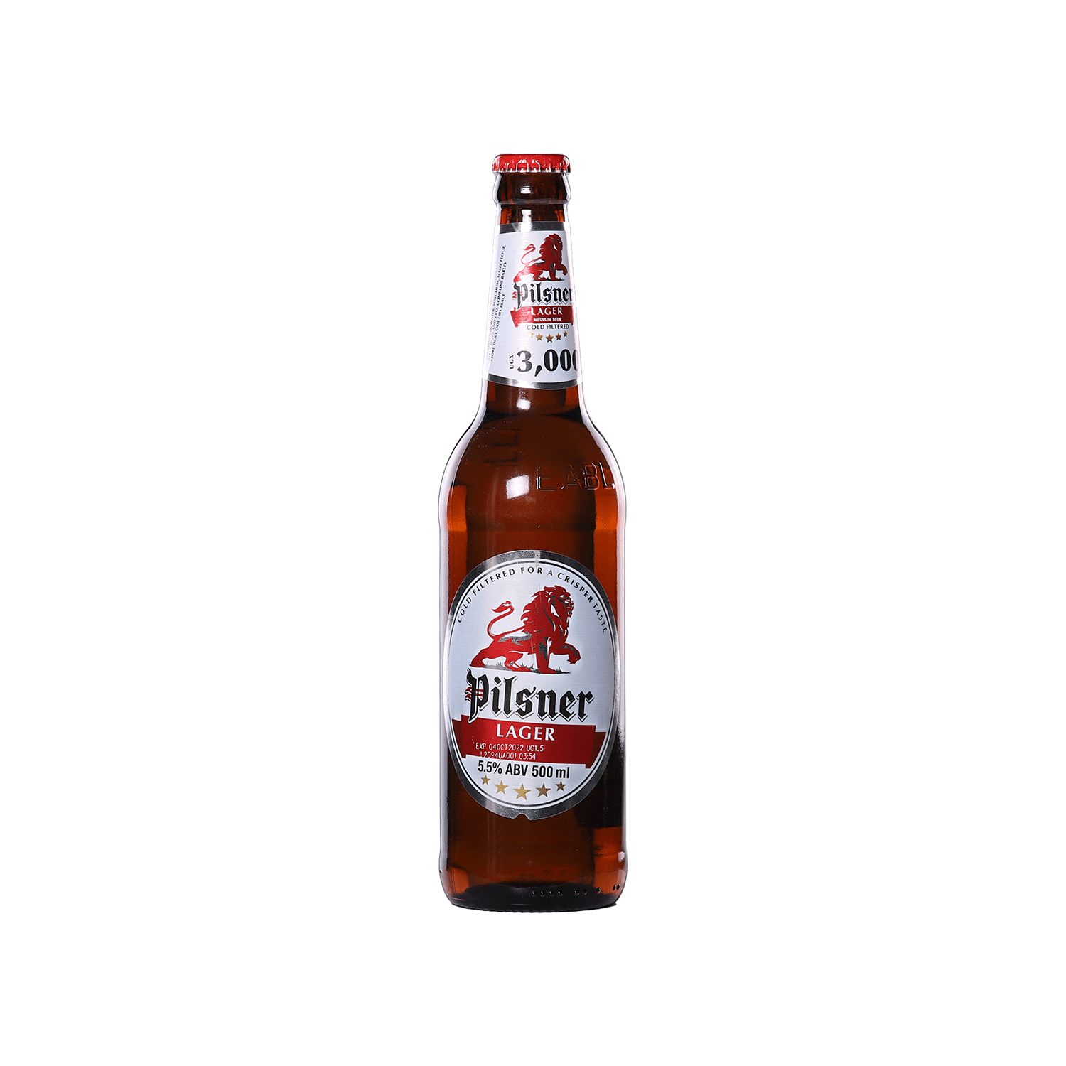 Pilsner Lager Silver Quality Award 2022 from Monde Selection