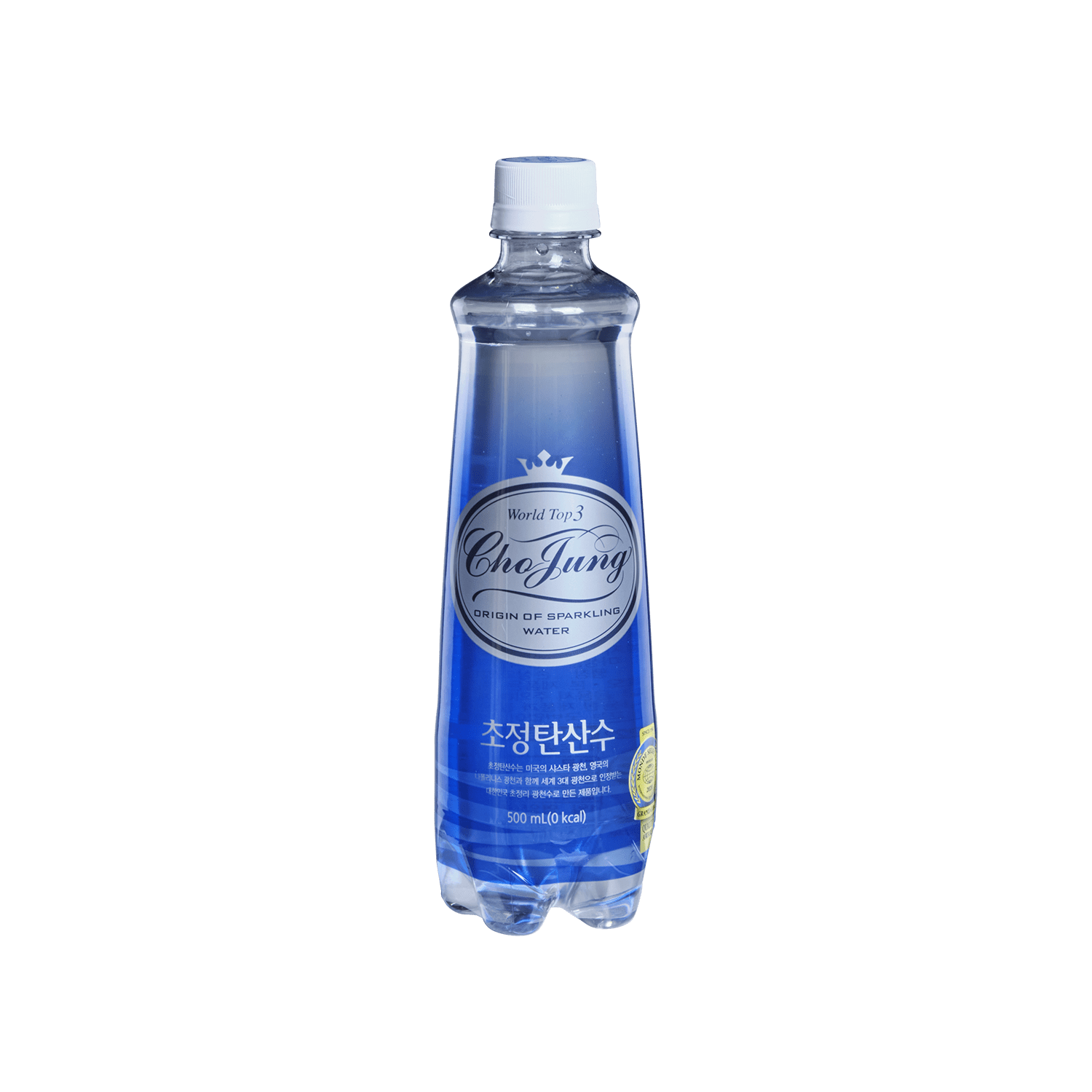 Chojung Sparkling Water Gold Quality Award 2024 from Monde Selection