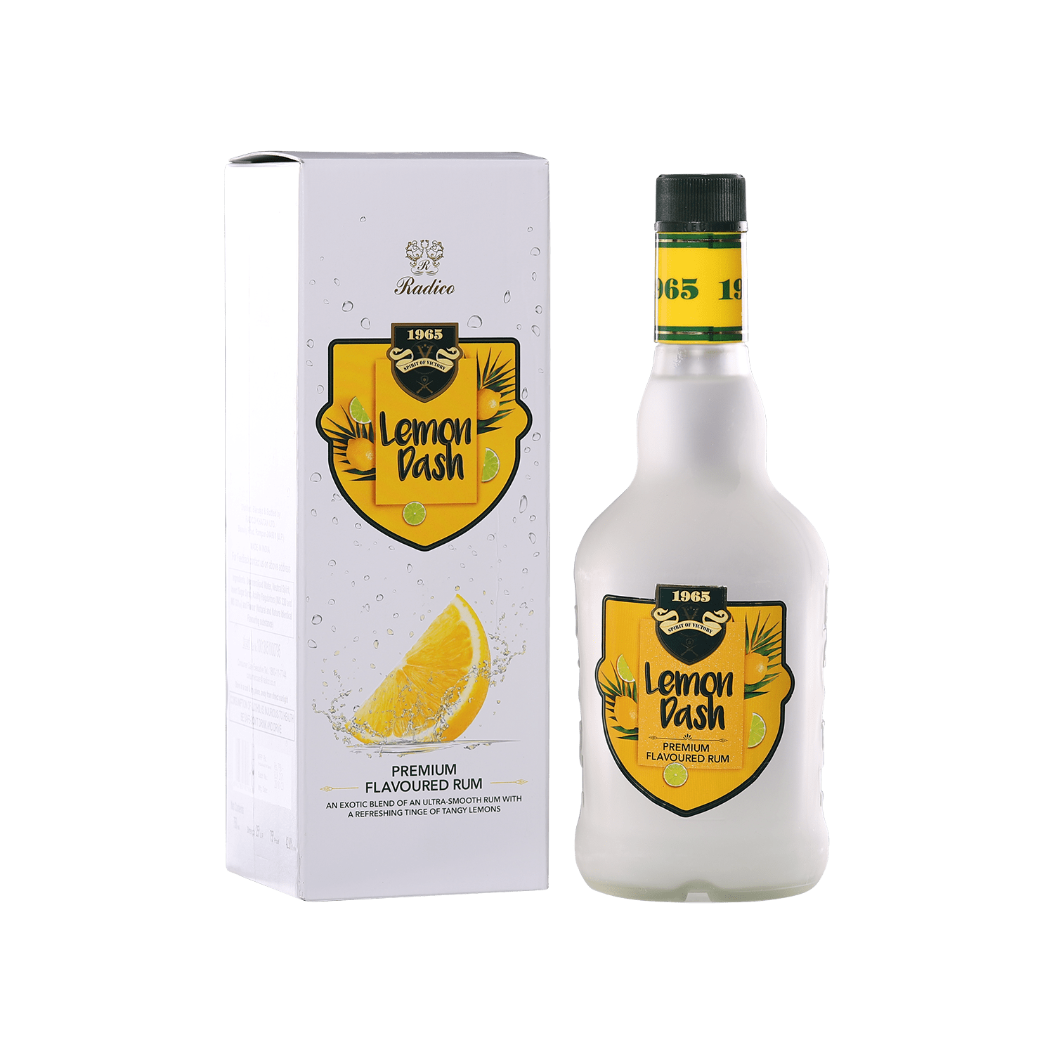 1965 Spirit of Victory Lemon Dash Premium Flavoured Rum Gold Quality