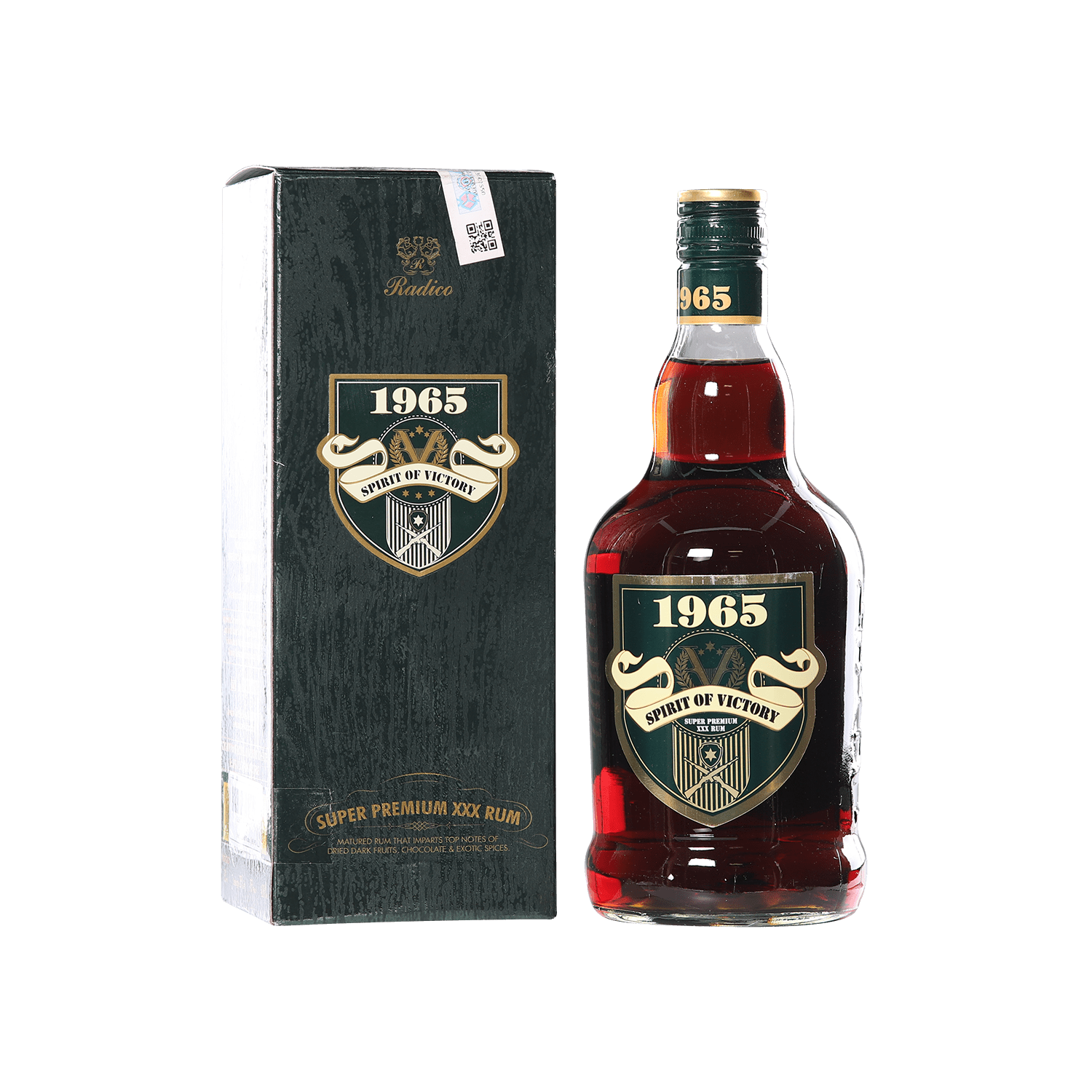 1965 Spirit Of Victory Super Premium XXX Rum Gold Quality Award 2024