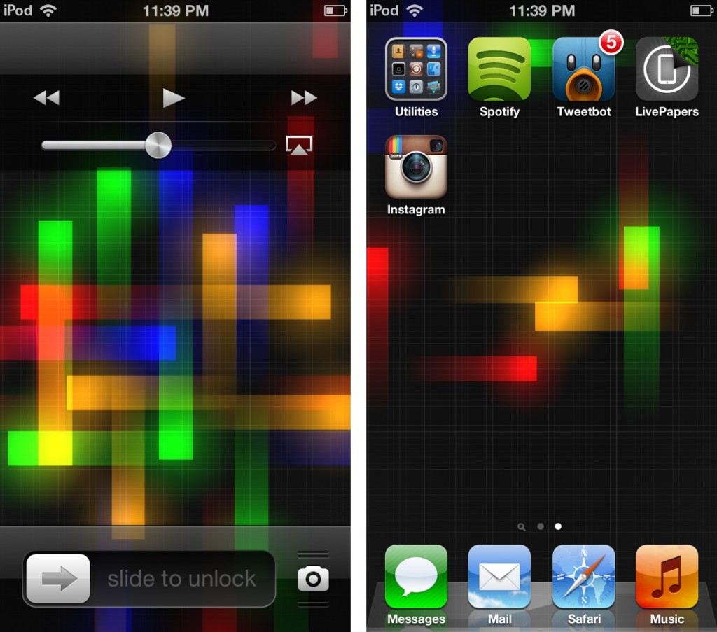 Sfondi animati su iOS grazie a LivePapers Mondo Apple