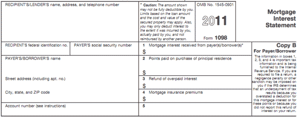 Form 1098 t instructions