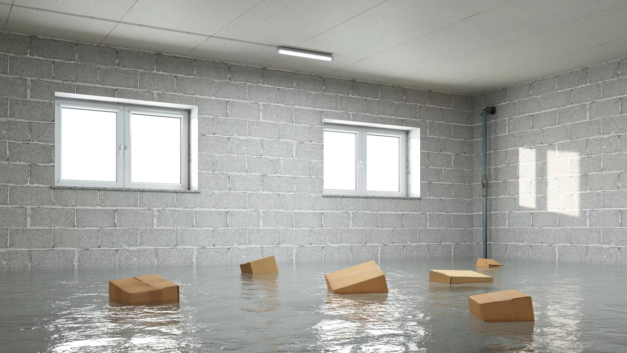 Stop a Basement that Leaks After Heavy Rain 3 Easy Steps » The Money Pit