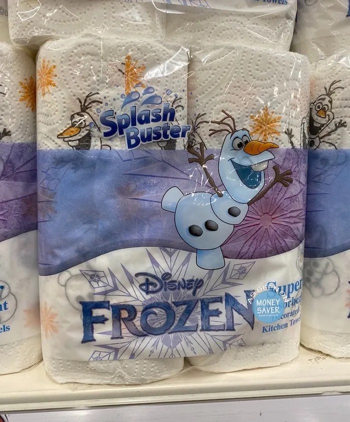 Disney Frozen Olaf Kitchen Towel spotted at Poundland Money Saver Online