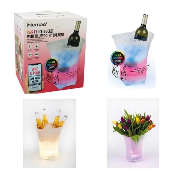 Party Ice Bucket With Bluetooth Speaker Money Saver Online