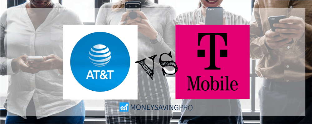AT&T vs TMobile Compare plans, coverage & phone deals MoneySavingPro