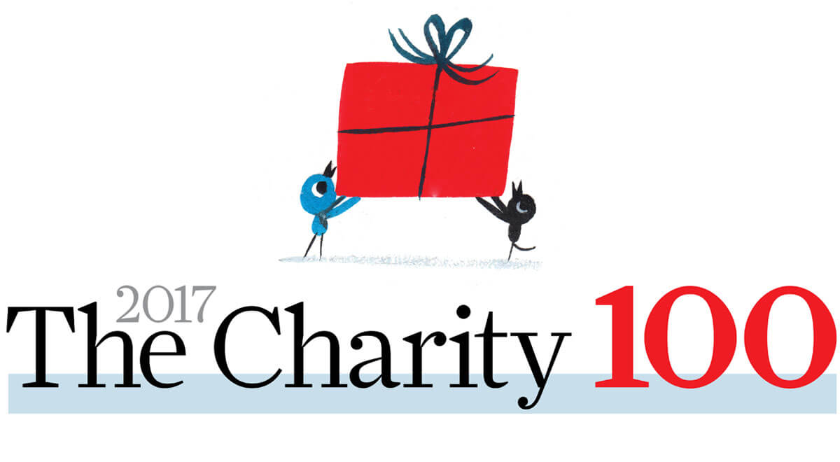 2017 Charity 100 Canada's toprated charities