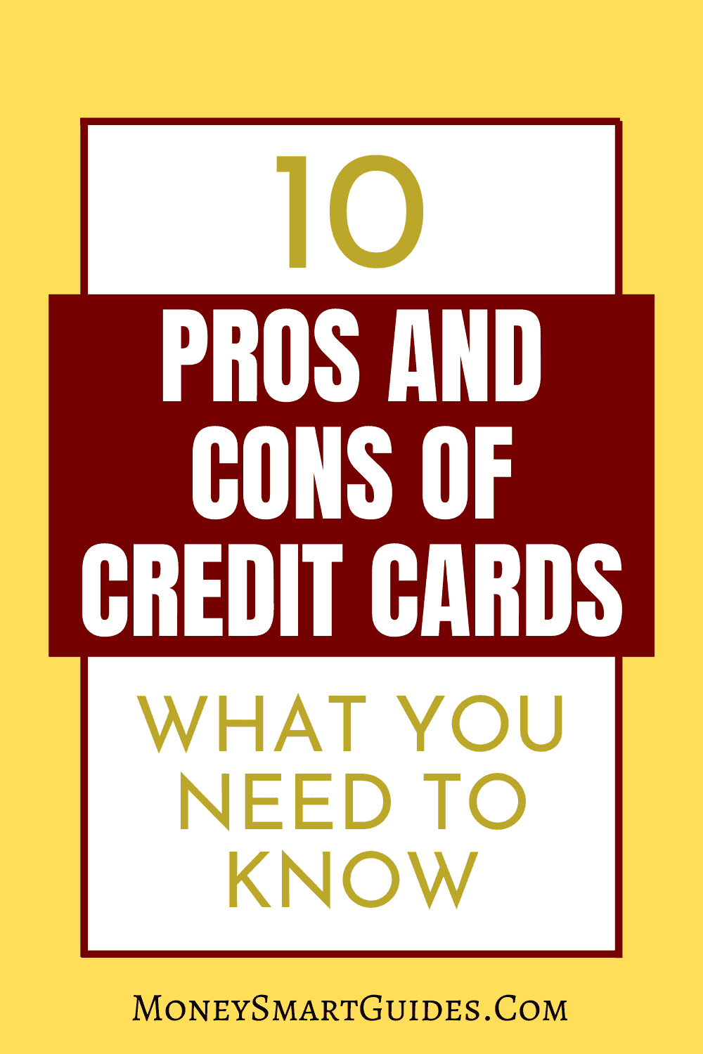 10 Important Pros And Cons Of Credit Cards Money Smart Guides