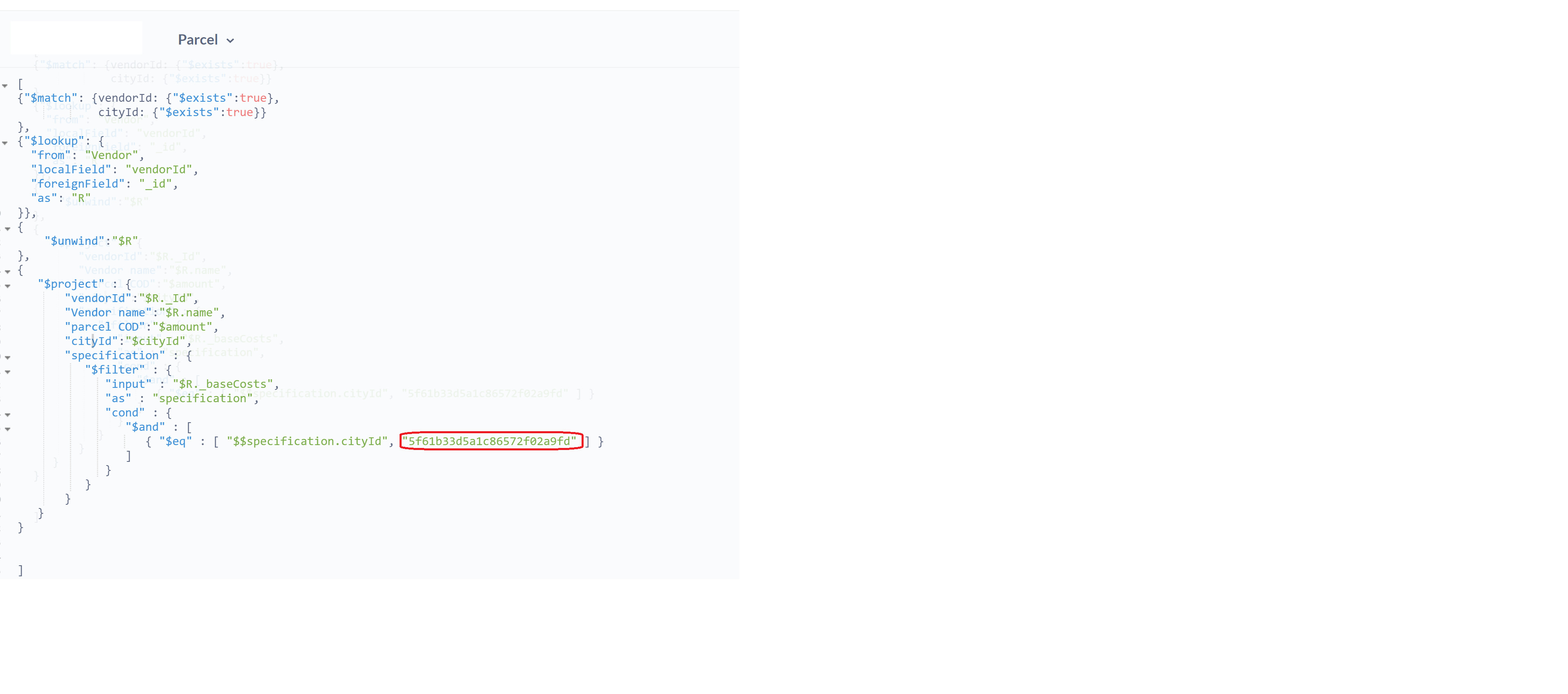 Filter an array by the given ID Working with Data MongoDB Developer