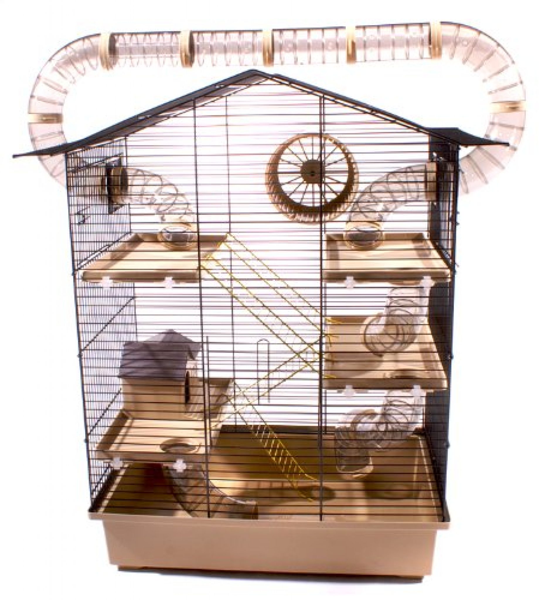 Cage à hamster XXL avec tubes Mon