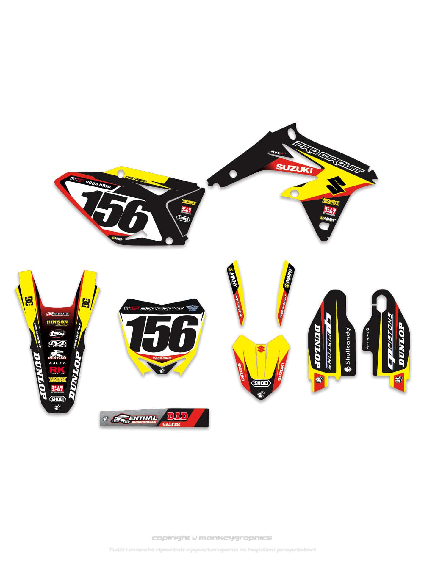 SUZUKI_ALLARM_KIT Monkey Graphics