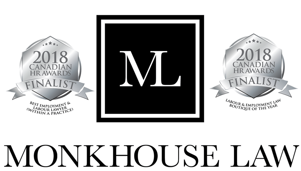 Monkhouse Law Finalist in National HR Awards Monkhouse Law