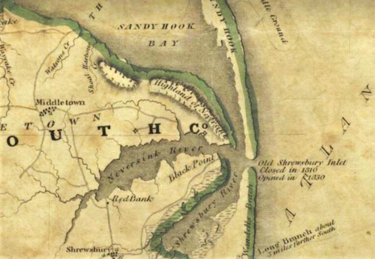 Monmouth Beach Blueprint — 150 Years Ago Monmouth Beach