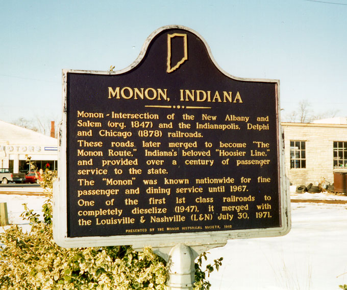 Monon Railroad HistoricalTechnical Society