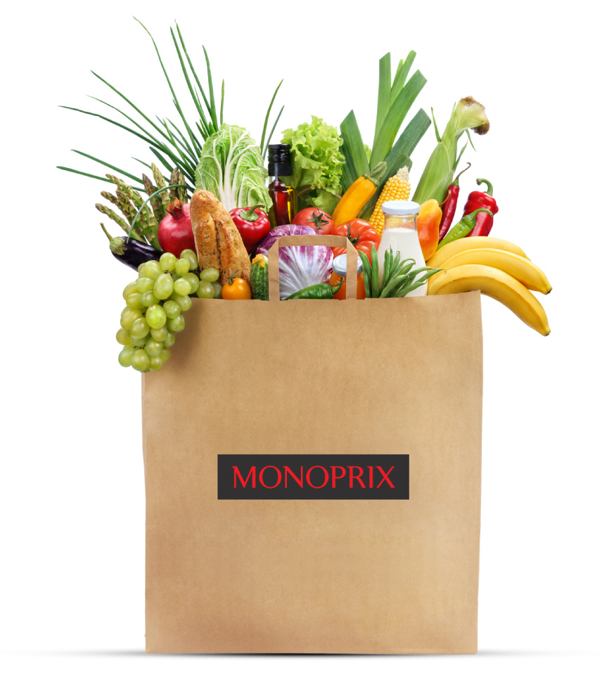 Online Shopping 24 hours x 7 days Monoprix