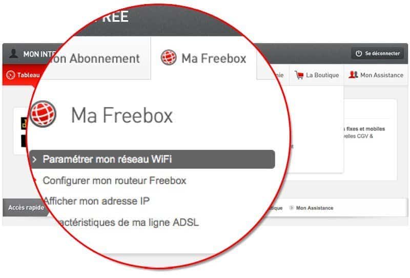 Comment paramétrer sa Freebox pour changer son code WiFi Free