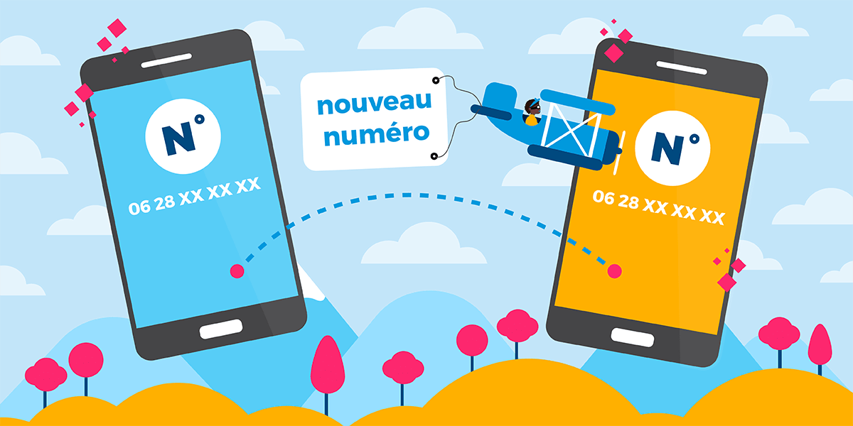 Comment changer son numéro de téléphone mobile ou fixe
