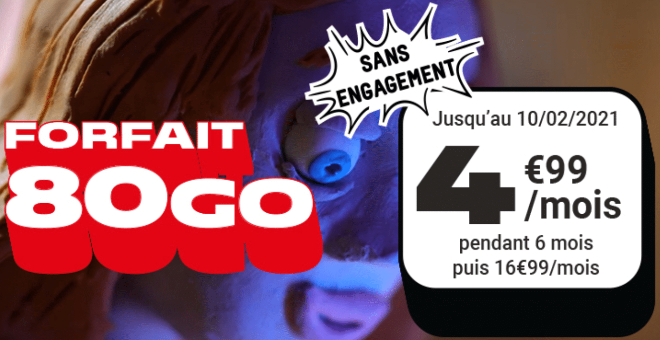 NRJ Mobile un smartphone offert avec un forfait 60 Go