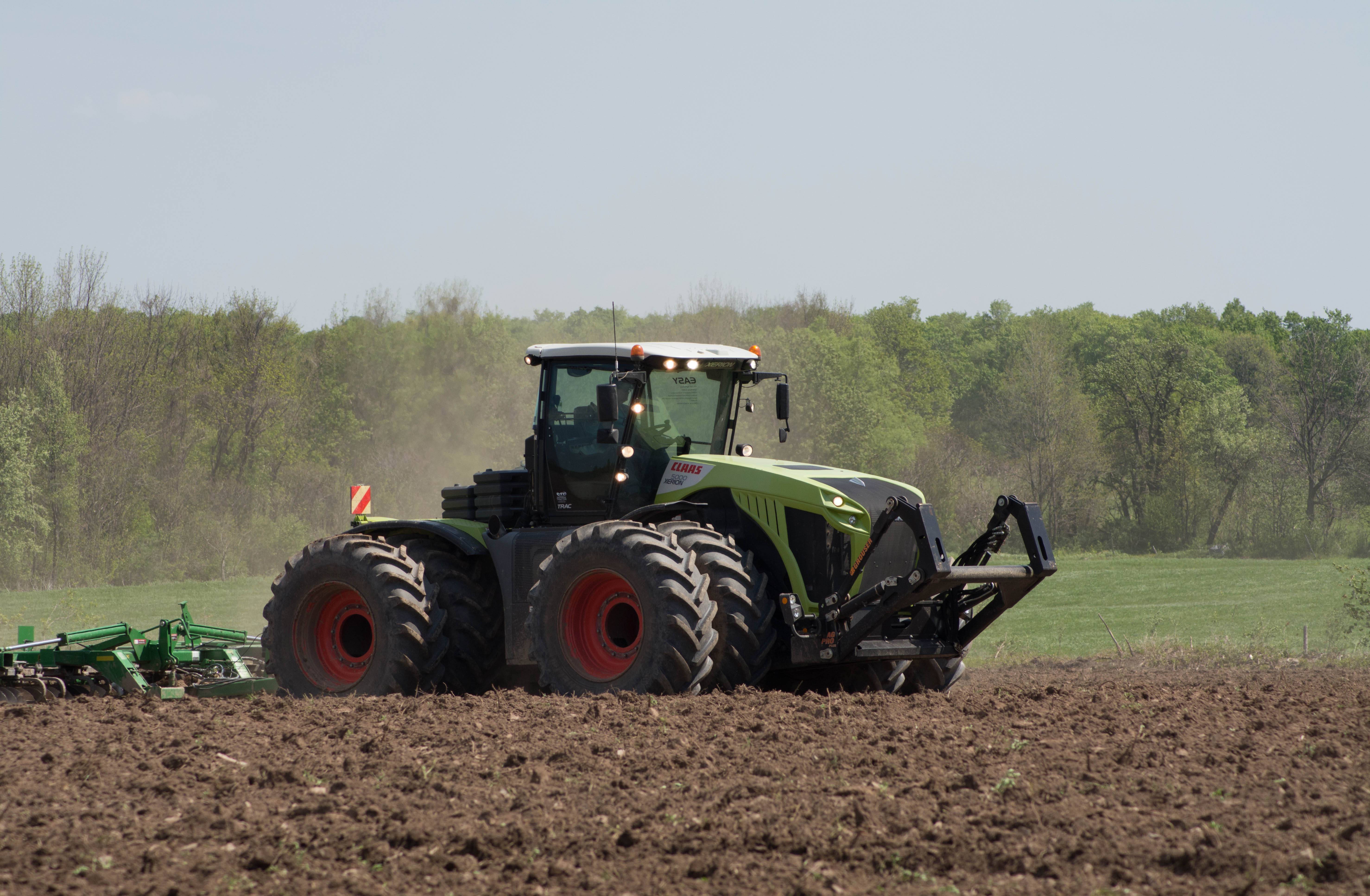 The first Claas Xerion in the area Monroe Tractor New and Used