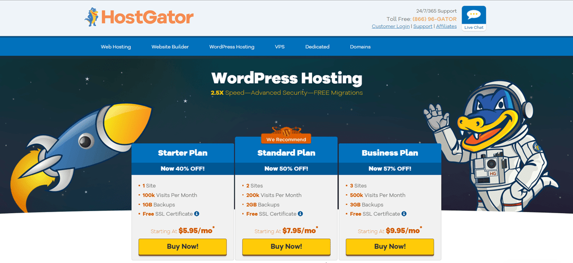 HostGator Managed WordPress Hosting Review CodeWatchers