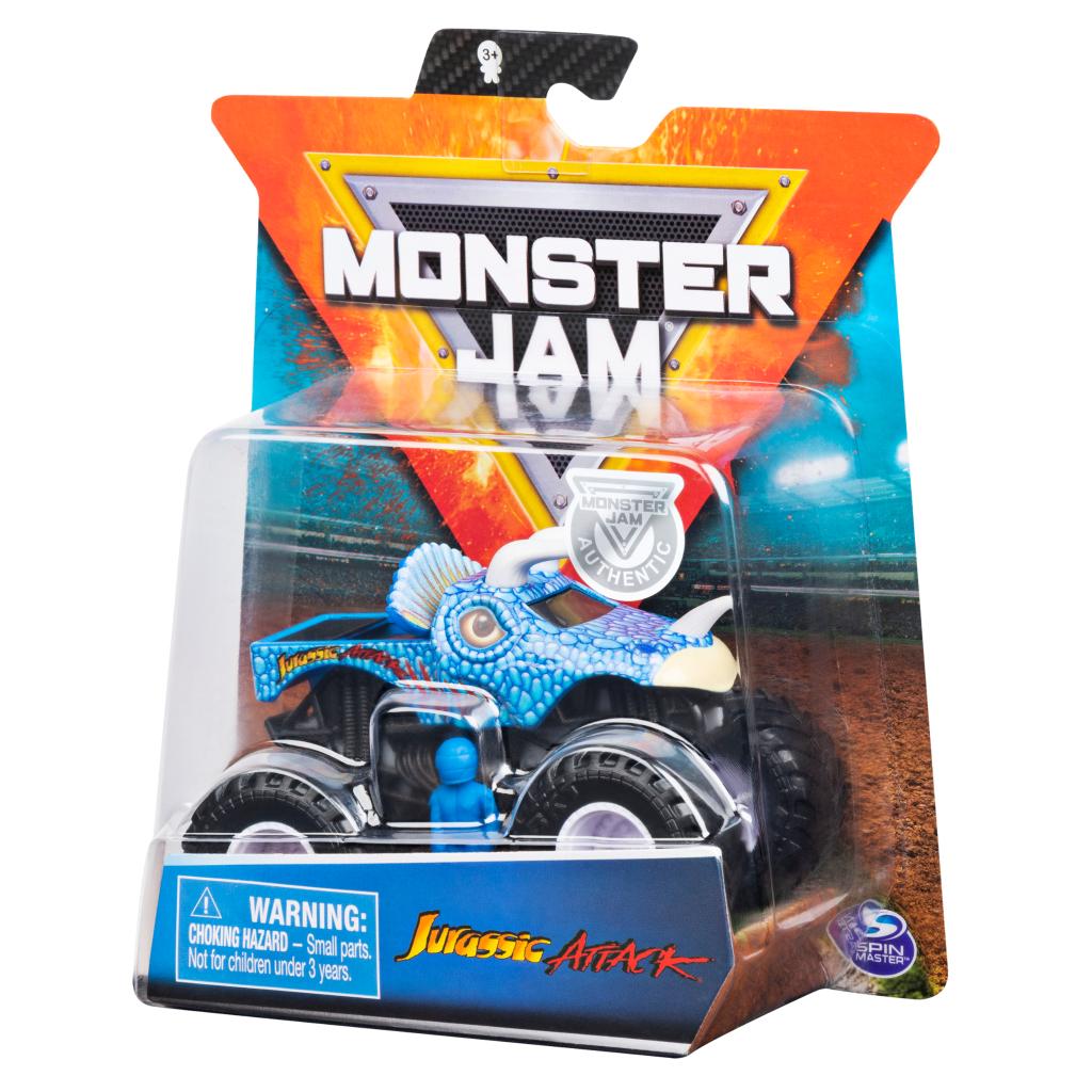 Monster Jam, Official Jurassic Attack Monster Truck, DieCast Vehicle