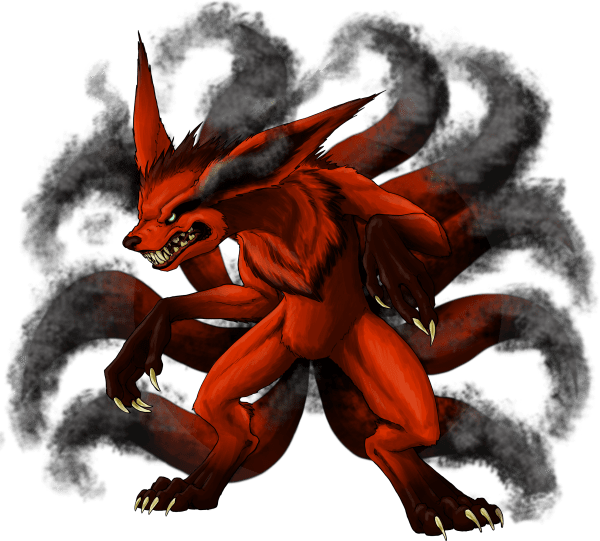 Kyuubi a like first ancient monster of MonsterMMORPG is