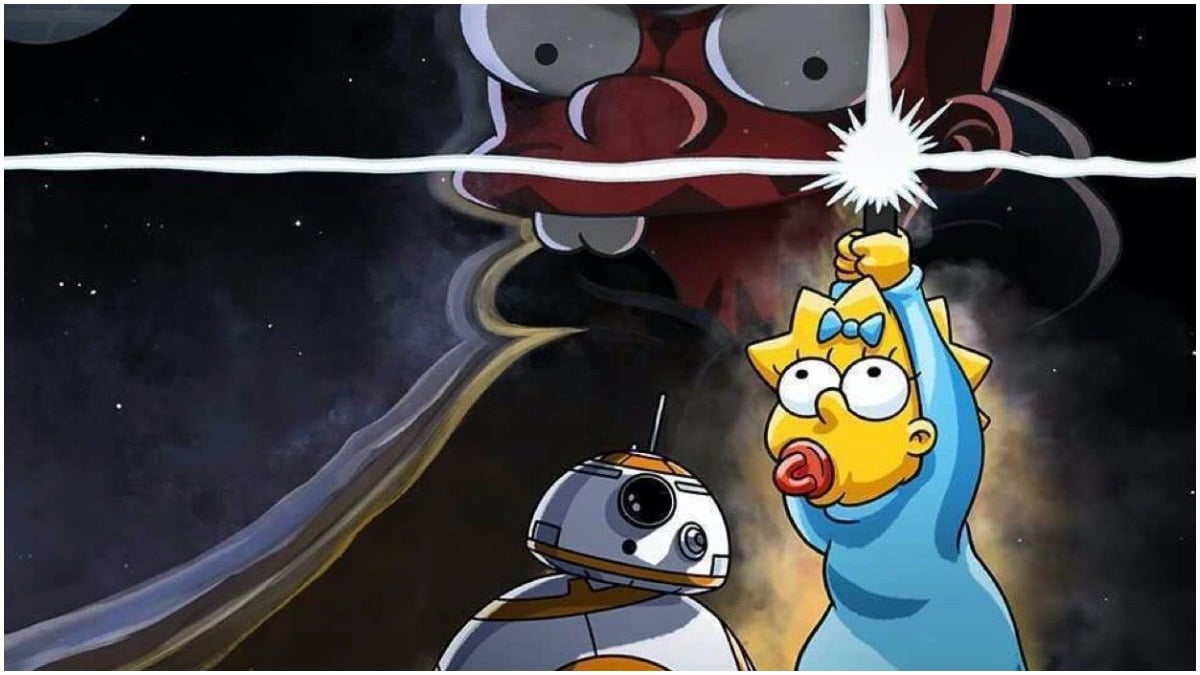 The Simpsons and Star Wars crossover in new short