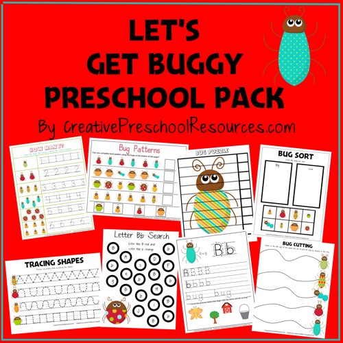 Free Bug Theme Printables