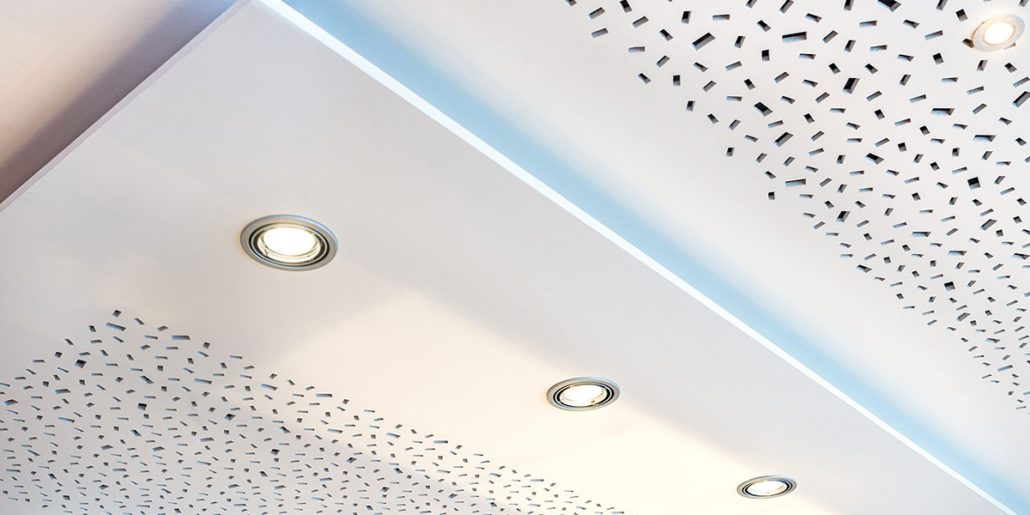 Knauf Cleaneo Akustik FF Streulochung RE Montagebau Becker Ludwigsburg