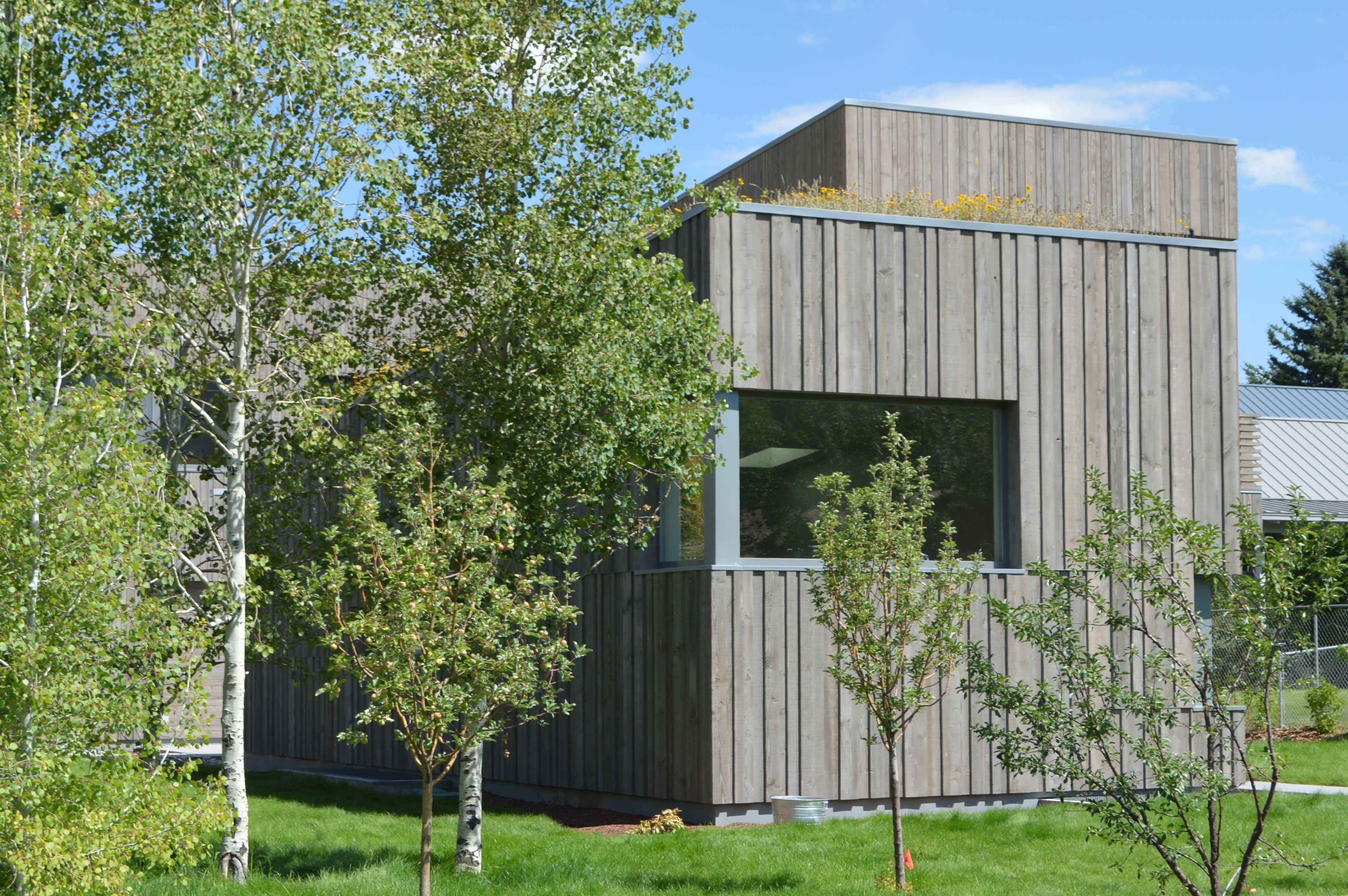 Mountain Modern Architecture uses AquaFir™ Siding Montana Timber