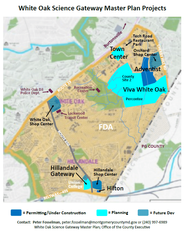 How to get to Fda White Oak Campus by Bus or Metro?