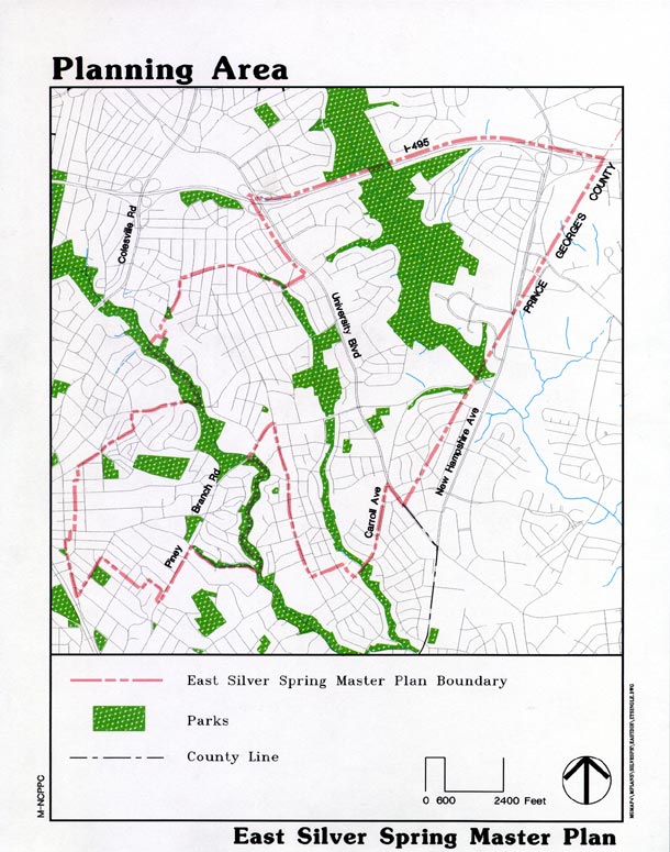 Montgomery Planning Maps Silver Spring and Takoma Park