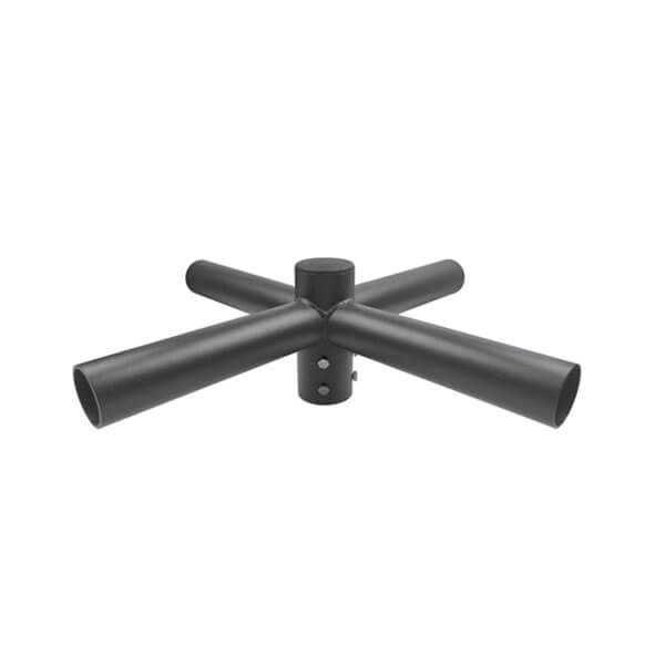 Light Pole Brackets 90 Degree Quad Mount Spoke Tenon Adapter