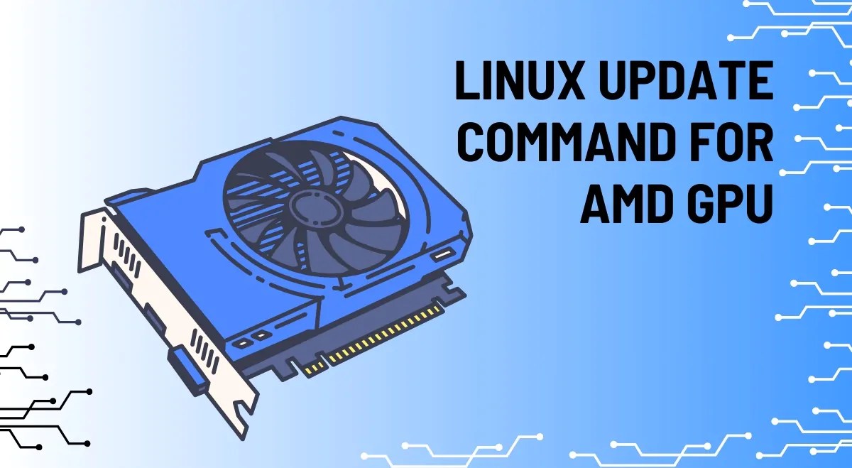 Linux Update Command for AMD GPU - MOOC Course