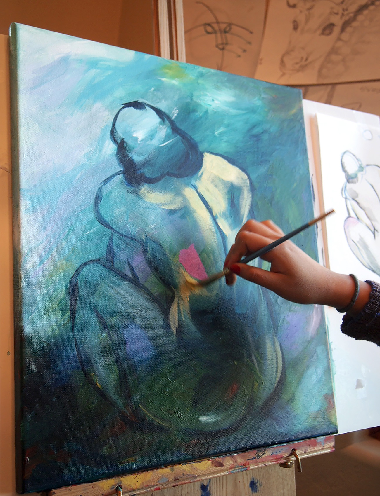 Fine art lessons for youth, elementary, middle school, high school