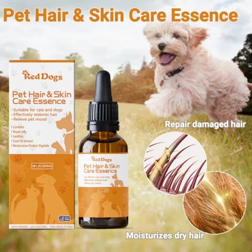 RedDogs® Pet Hair Skin & Hair Care Essence For Cat & Dog For Hair Loss