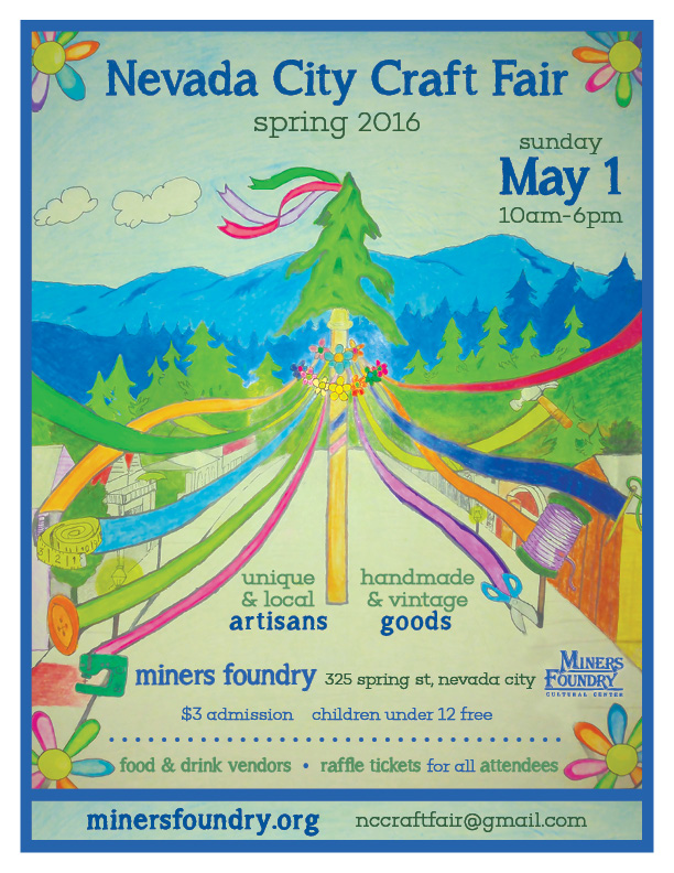 Nevada City Spring Craft Fair Moonshine Ink