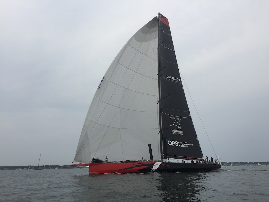 Transatlantic Race 2015 fast racing boats in Newport, RI MOONWAVE